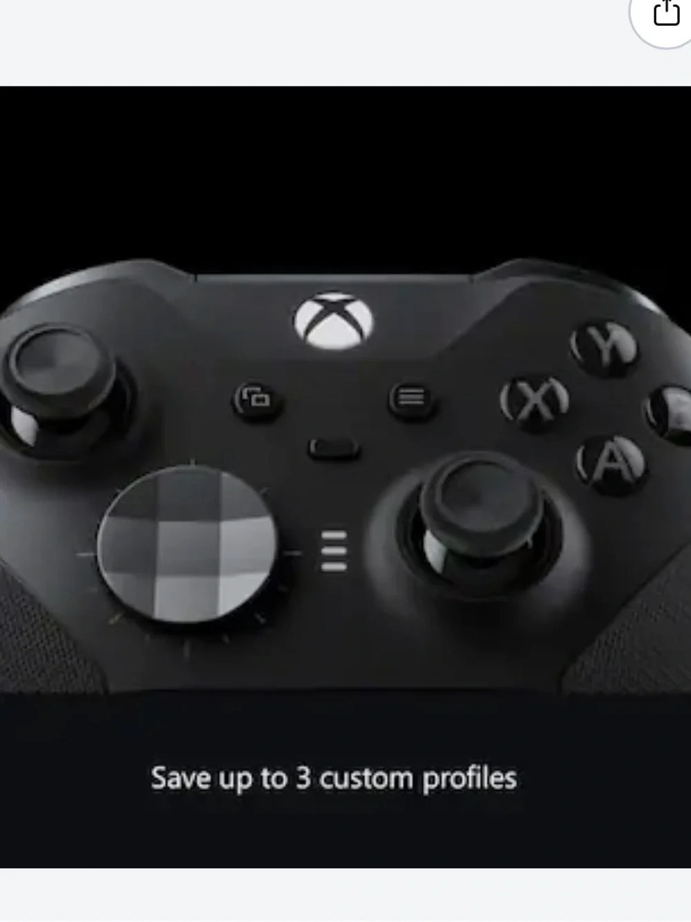 Xbox Elite Series 2 Customizable Pro Microsoft Black Xbox Wireless Controller